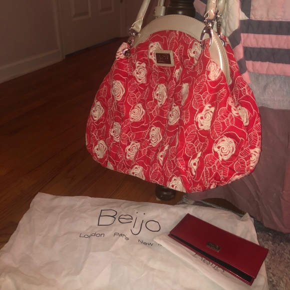 NWOT Beijo Couture handbag with matching wallet - Picture 15 of 15